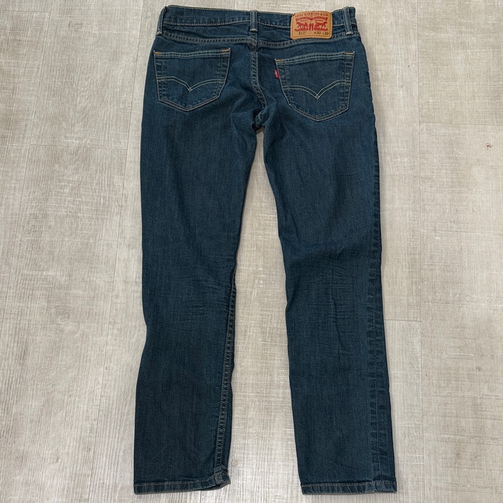 Levi's Women’s Medium Dark Wash Straight Jeans 511 size 30 L-30